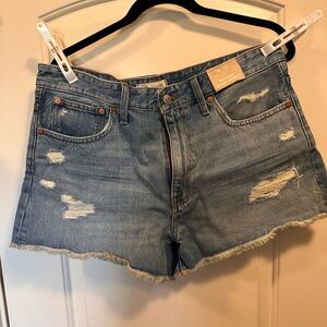 Madewell Relaxed Denim Short Size 30